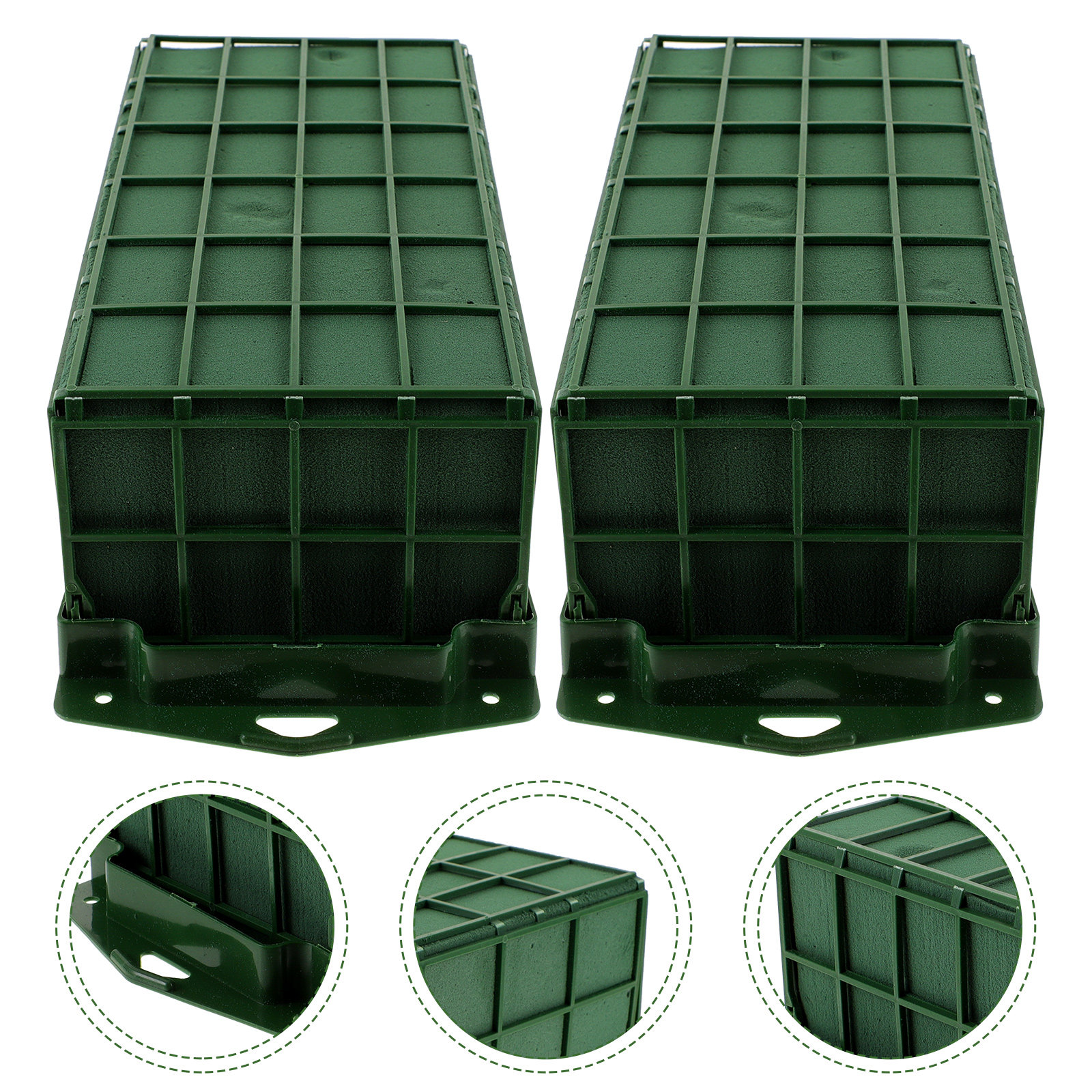 Wedding Floral Supply - 2Pcs Floral Foam Cage Flower Holder