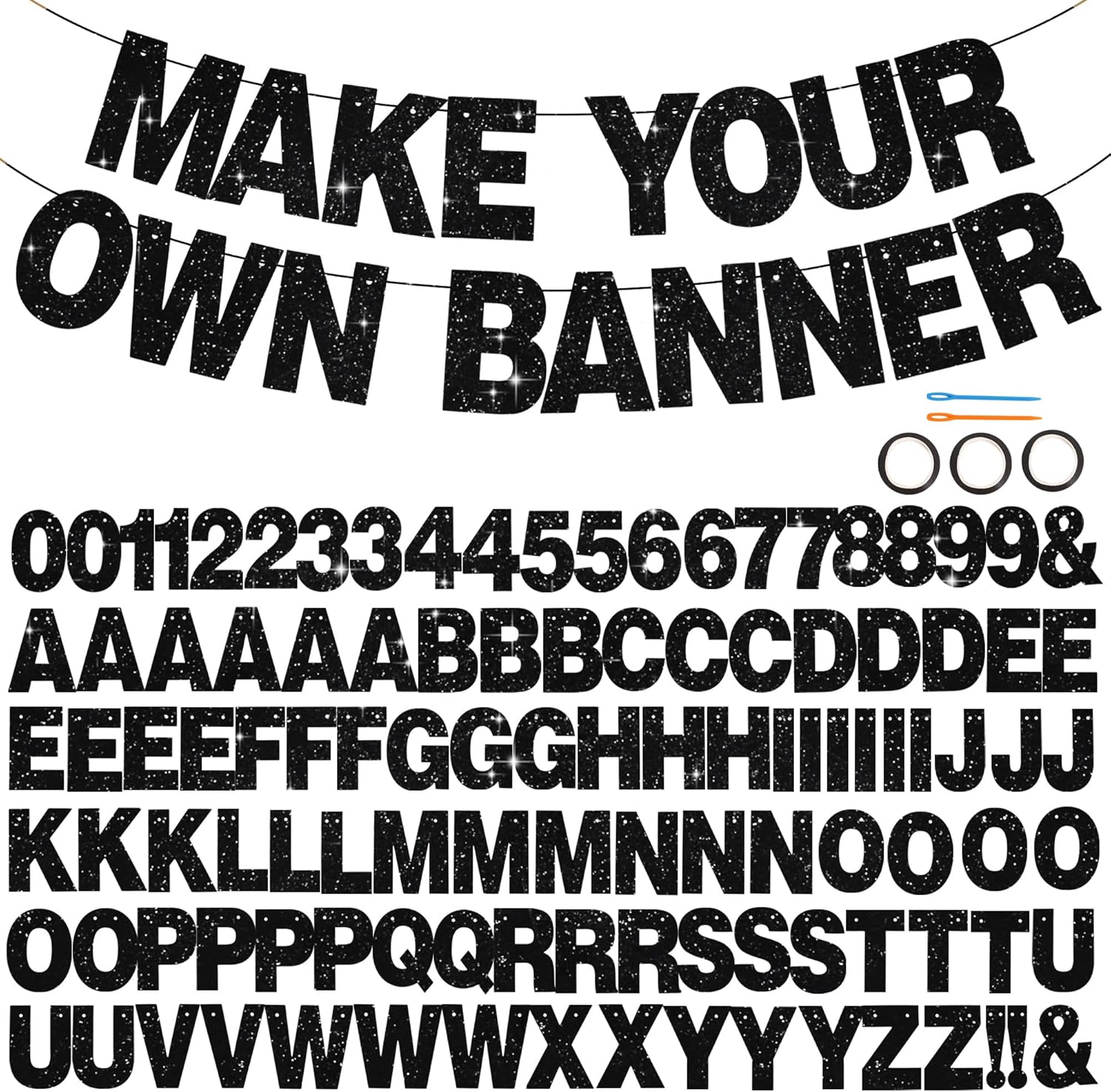 Wedding Z - 116 PCS A-Z DIY Letter Banner