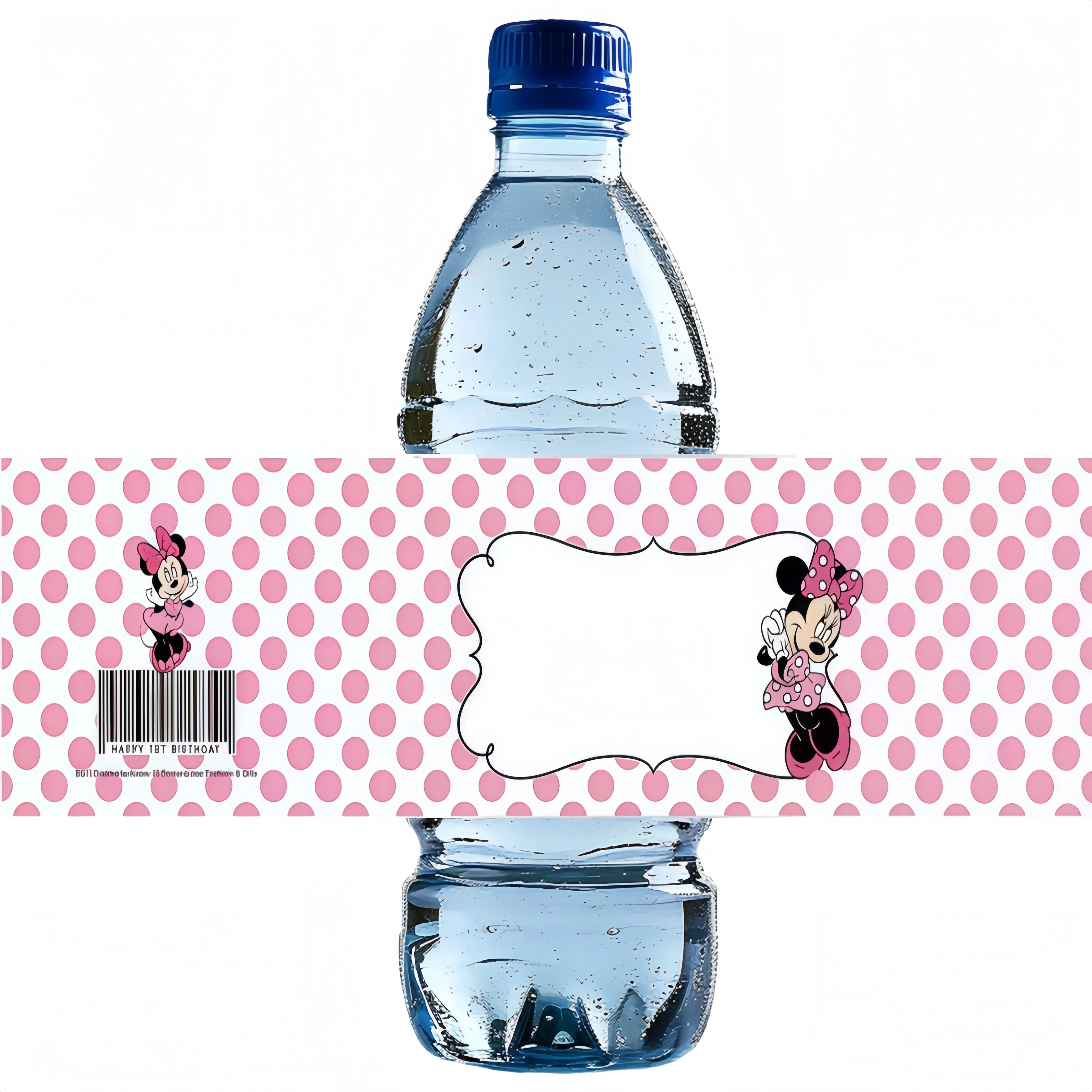 Minnie Party Supplies Bottle L - مراجعة Wedding Water Supply وسعره