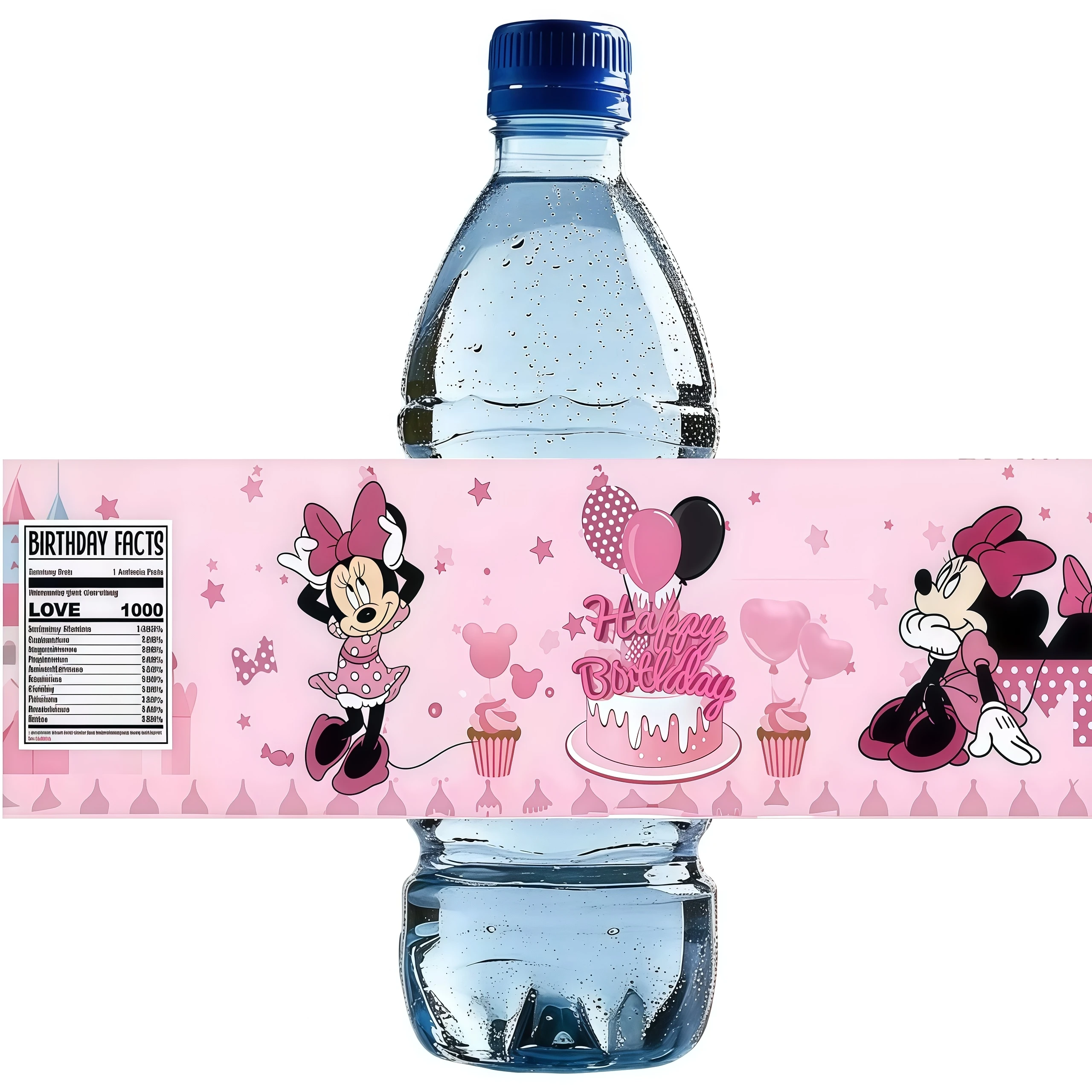 Minnie Party Supplies Bottle L - مراجعة Wedding Water Supply وسعره