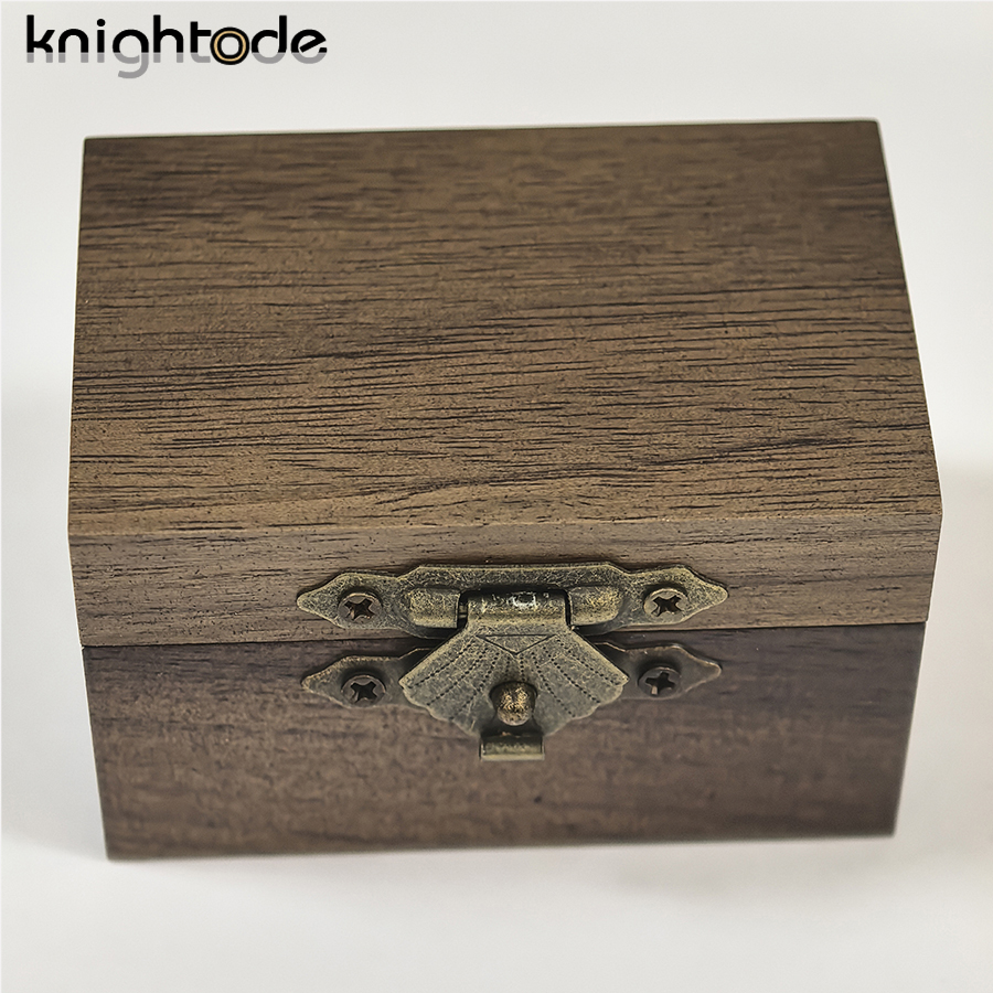 Wooden Ring Box Natural Color  - مراجعة Wedding Favor Box وسعره