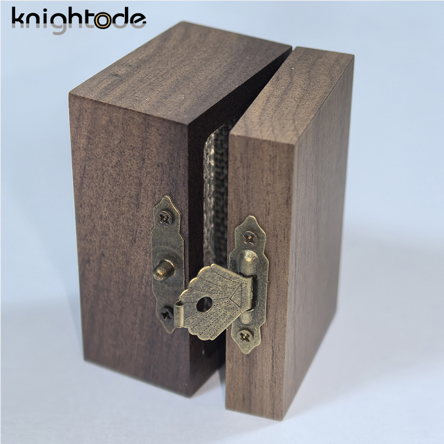 Wooden Ring Box Natural Color  - مراجعة Wedding Favor Box وسعره