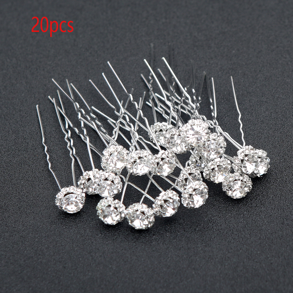 20pcs Bridal Pear U-shaped Hai - مراجعة Wedding Decoration Supply وسعره