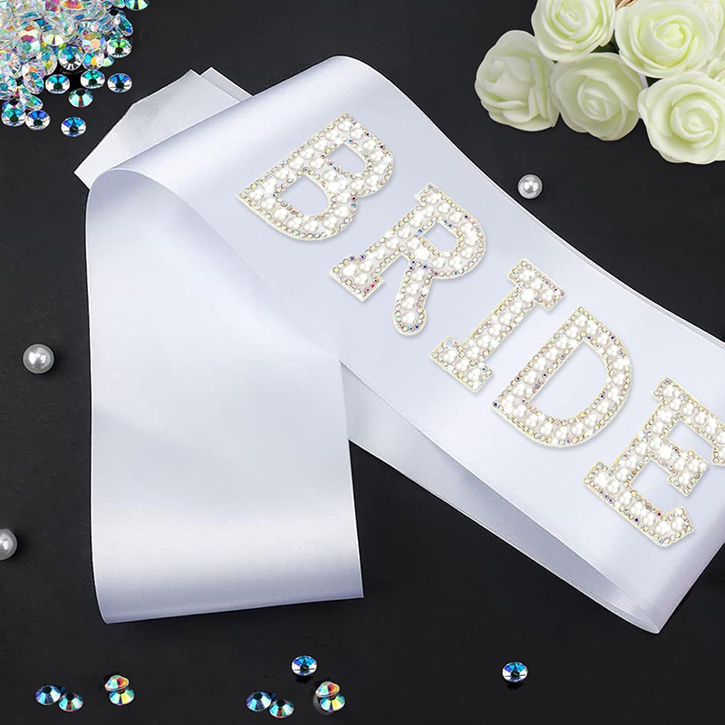 1pc 2025 Bride To Be Shoulder  - مراجعة Wedding Water Supply وسعره