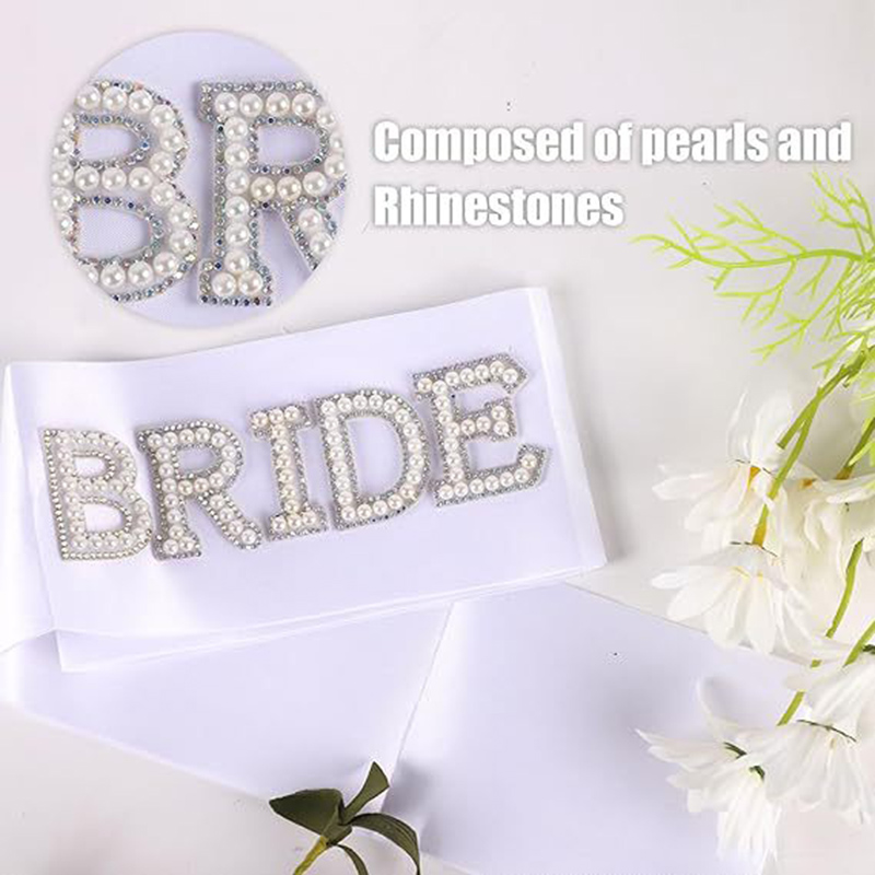 1pc 2025 Bride To Be Shoulder  - مراجعة Wedding Water Supply وسعره