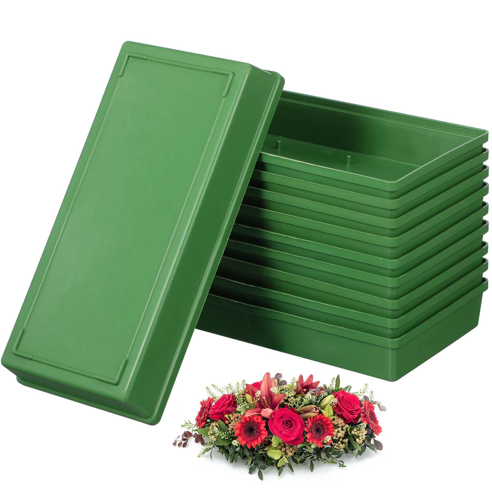 10Pcs Floral Mud Fixator Foam  - مراجعة Wedding Floral Supply وسعره