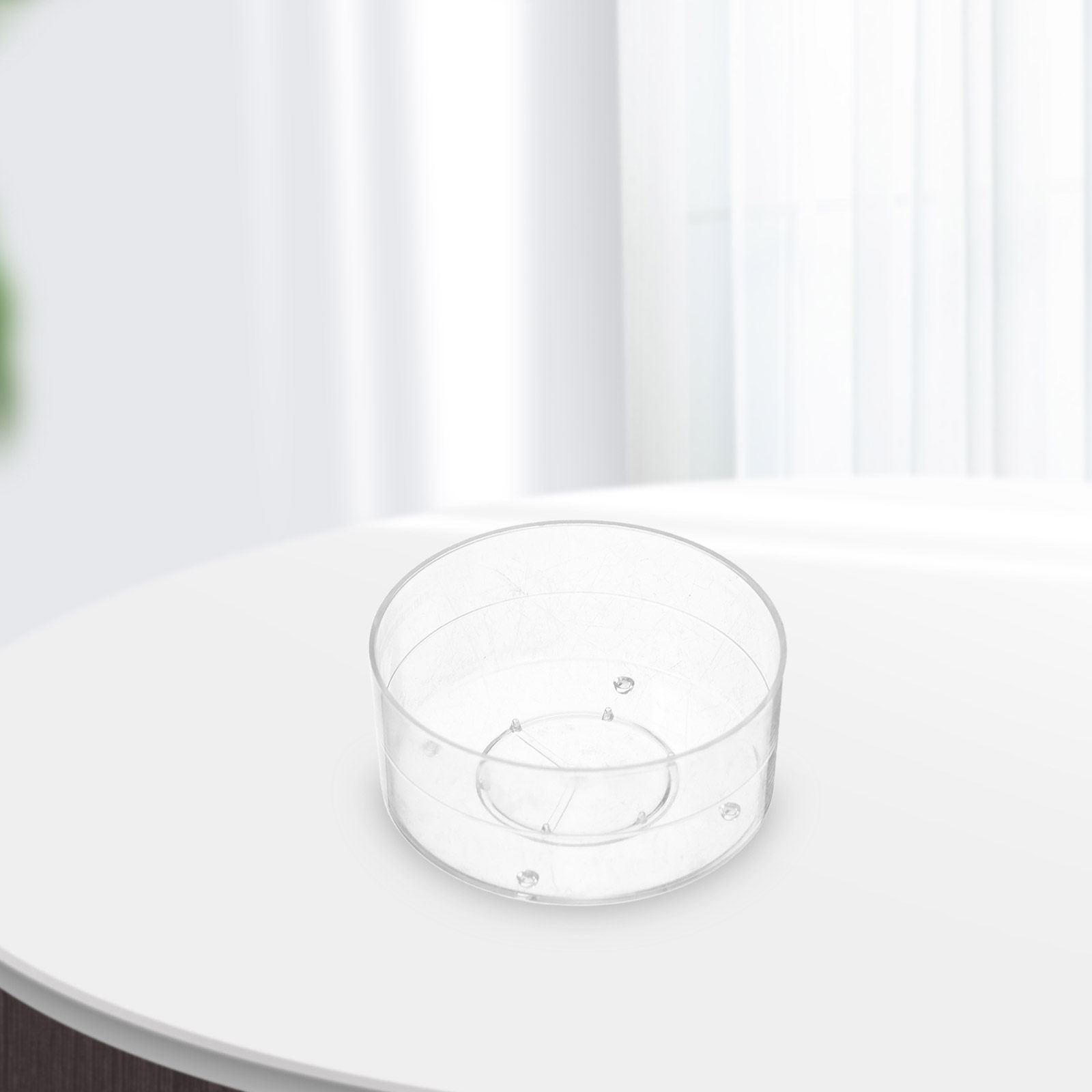 100Pcs Clear Plastic Round Cup - مراجعة Wedding Decoration Supply وسعره