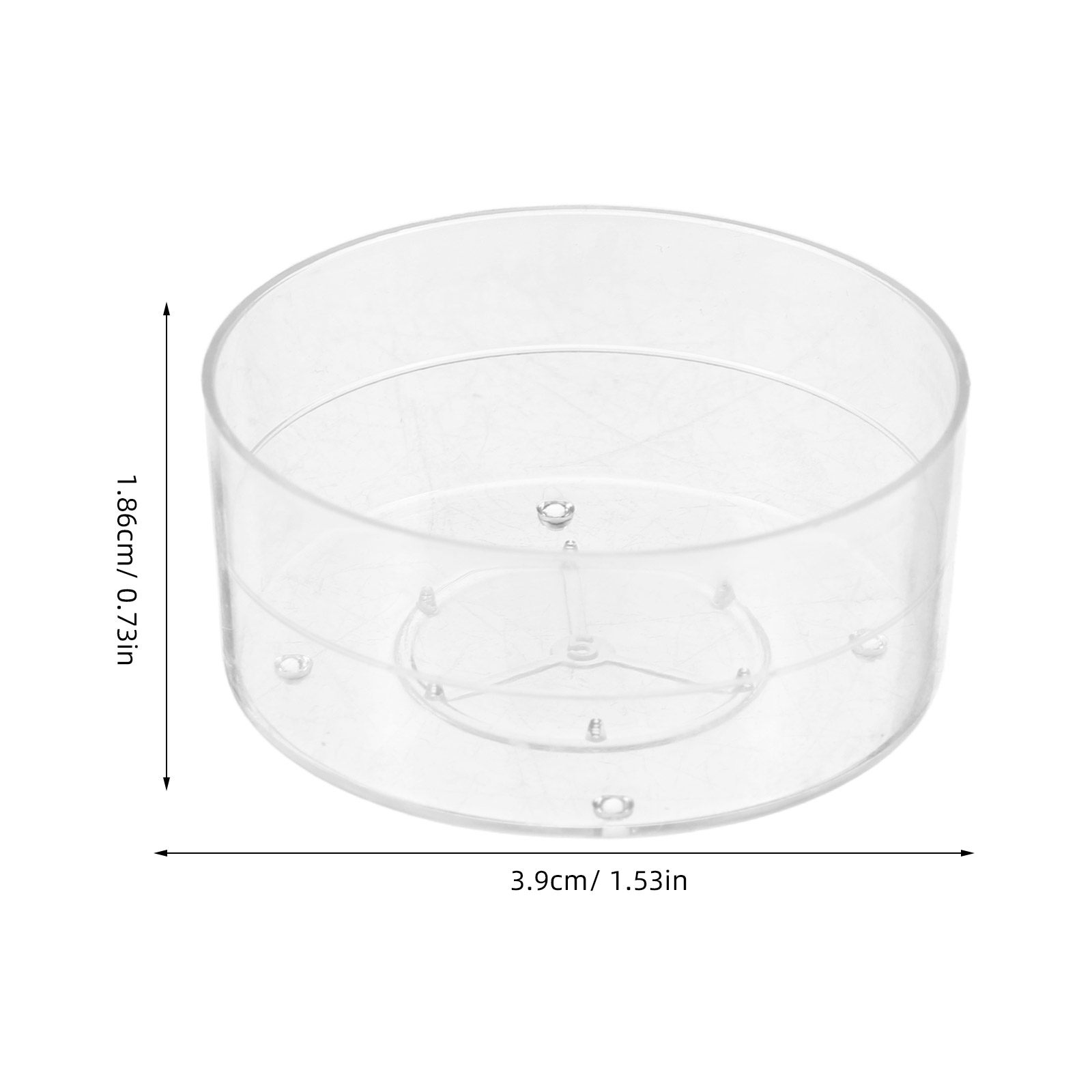 100Pcs Clear Plastic Round Cup - مراجعة Wedding Decoration Supply وسعره