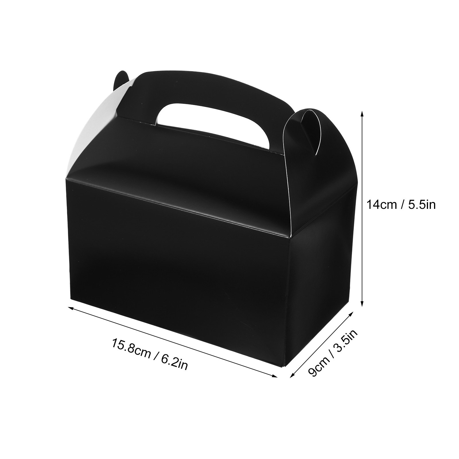 10Pcs Cardboard Cake Box Healt - مراجعة Wedding Favor Box وسعره