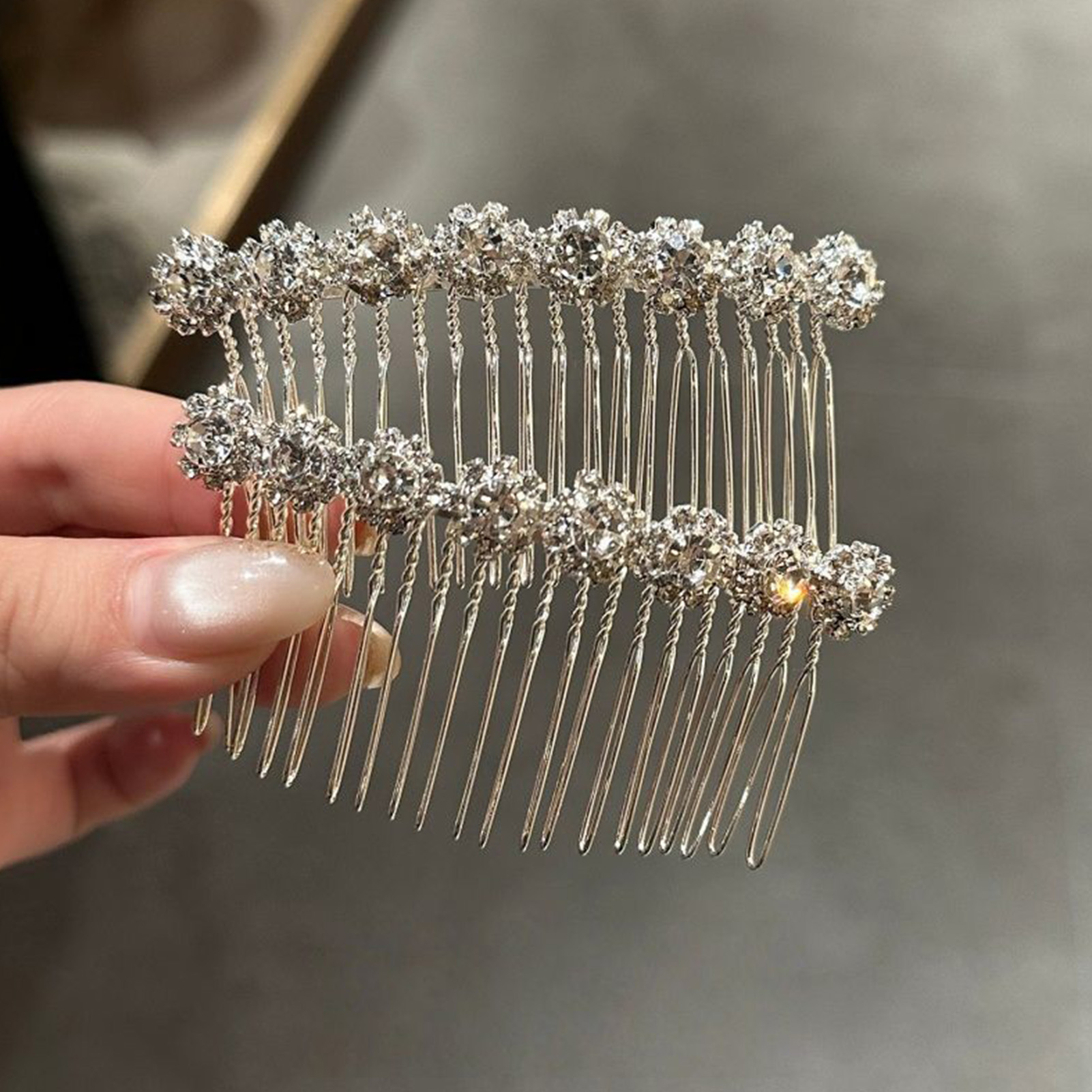 Minimalist Rhinestone Flower H - مراجعة Wedding Decoration Supply وسعره