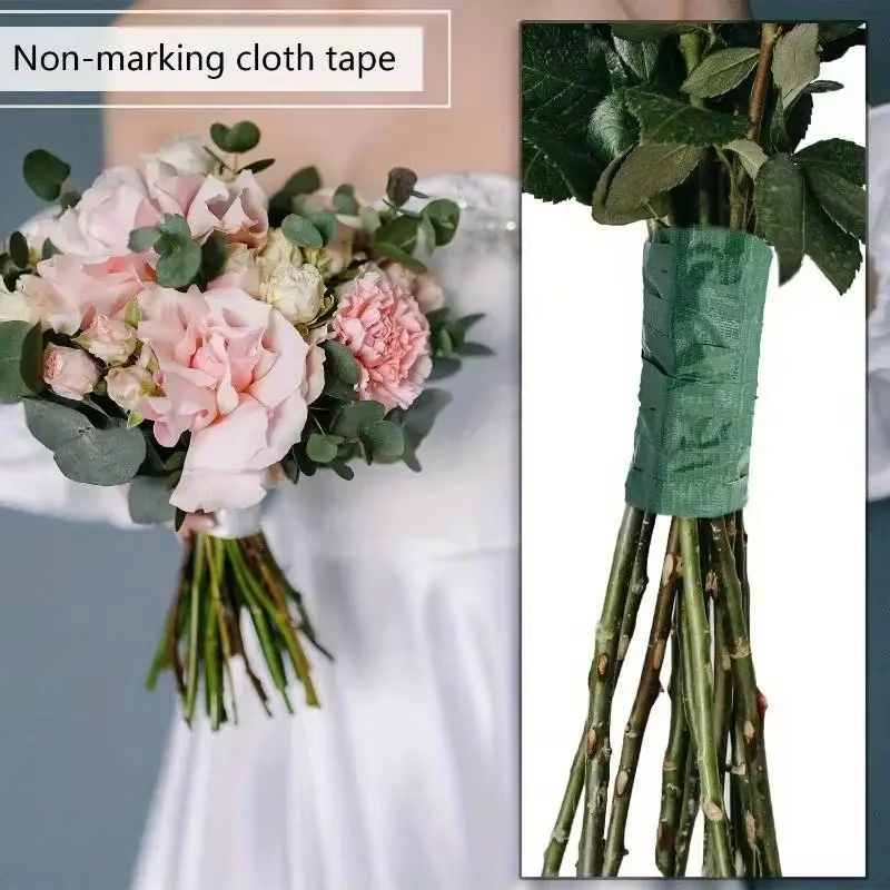 20Yards Green Bouquet Floral T - مراجعة Wedding Floral Supply وسعره
