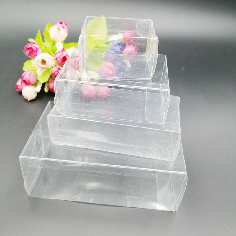 50pcs ABC Rectangle Transparen - مراجعة Wedding Favor Box وسعره