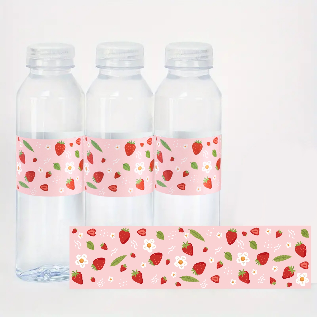 10pcs Strawberry Water Bottle  - مراجعة Wedding Water Supply وسعره