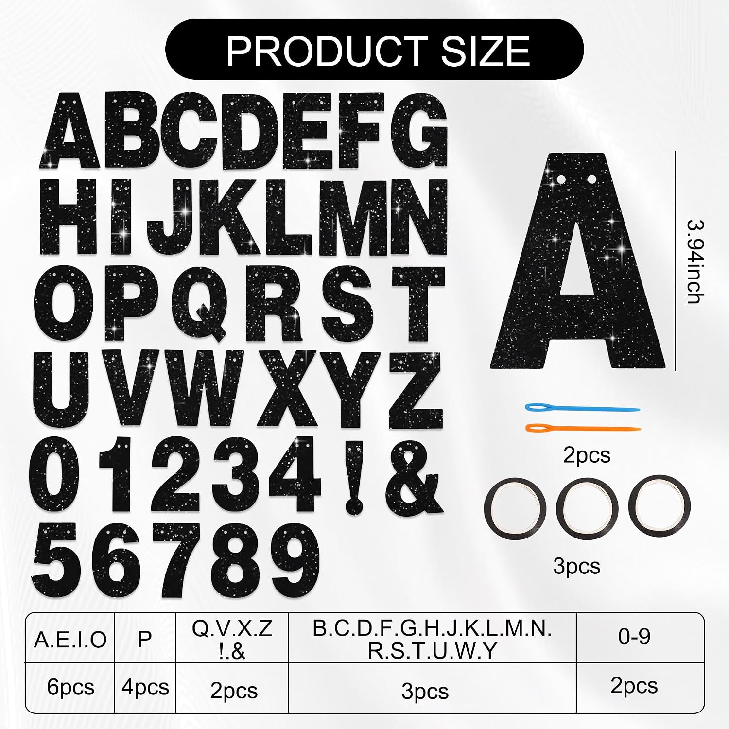 116 PCS A-Z DIY Letter Banner  - مراجعة Wedding Z وسعره