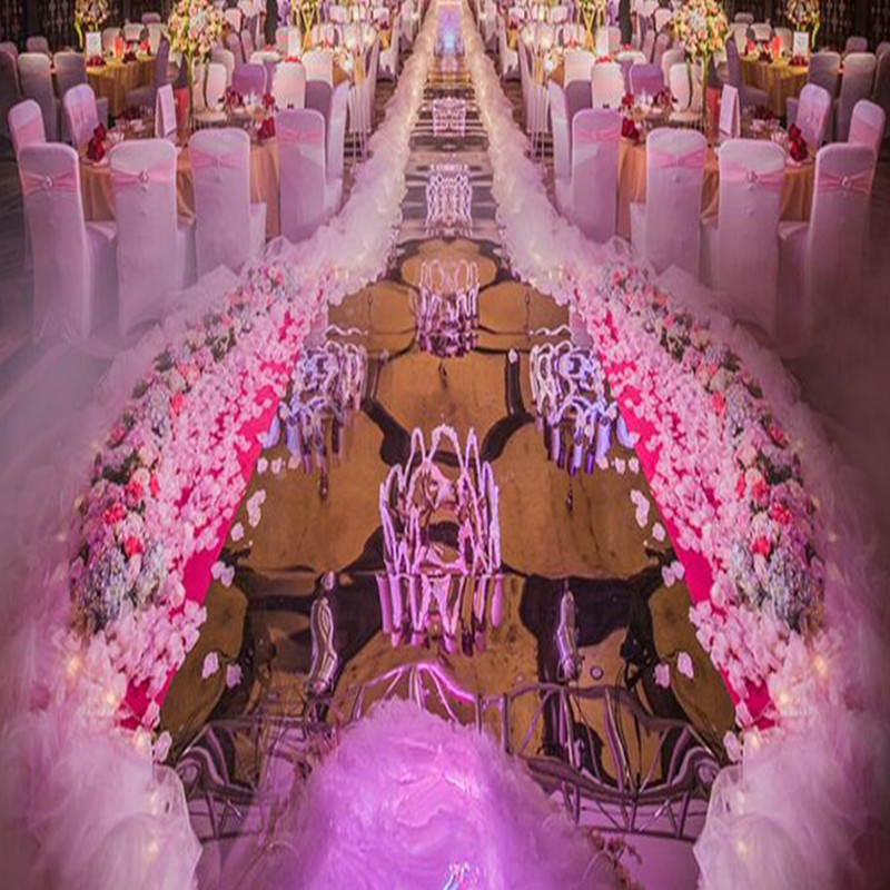 Elegant White Wedding Decorati - مراجعة Aisle Runner White وسعره