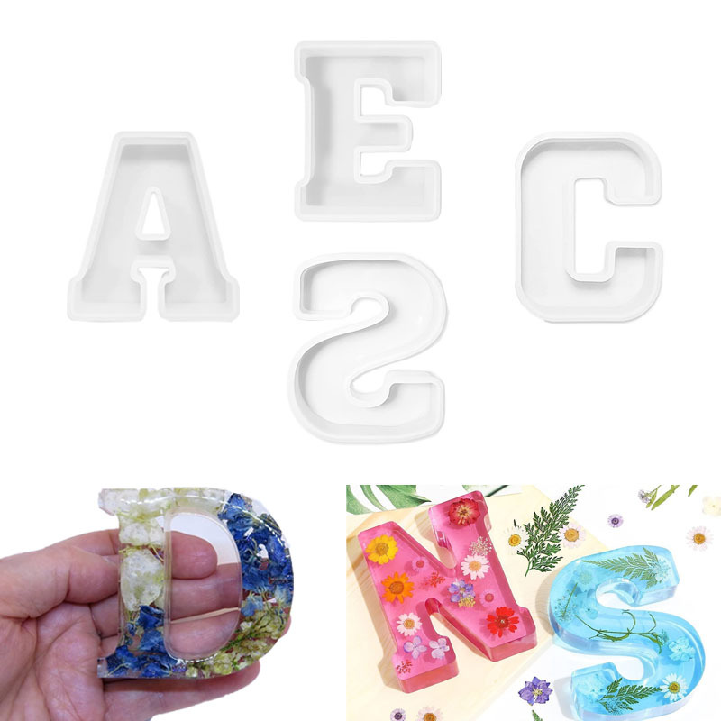 1pc A-Z Letter Silicone Molds  - مراجعة Wedding Z وسعره