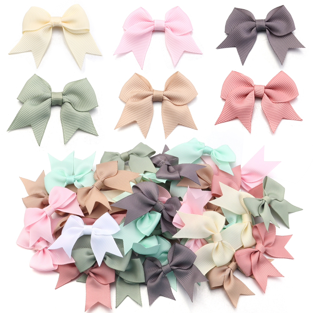 20Pcs 4x6cm Satin Ribbon Bowkn - مراجعة Wedding Decoration Supply وسعره
