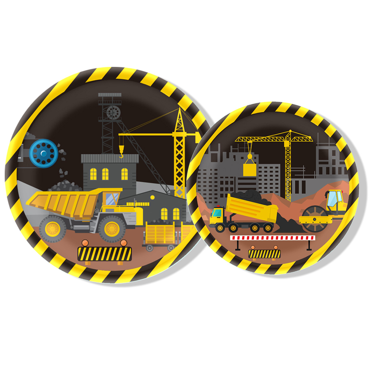 Excavator Themed Plates, Paper - مراجعة Wedding Z وسعره