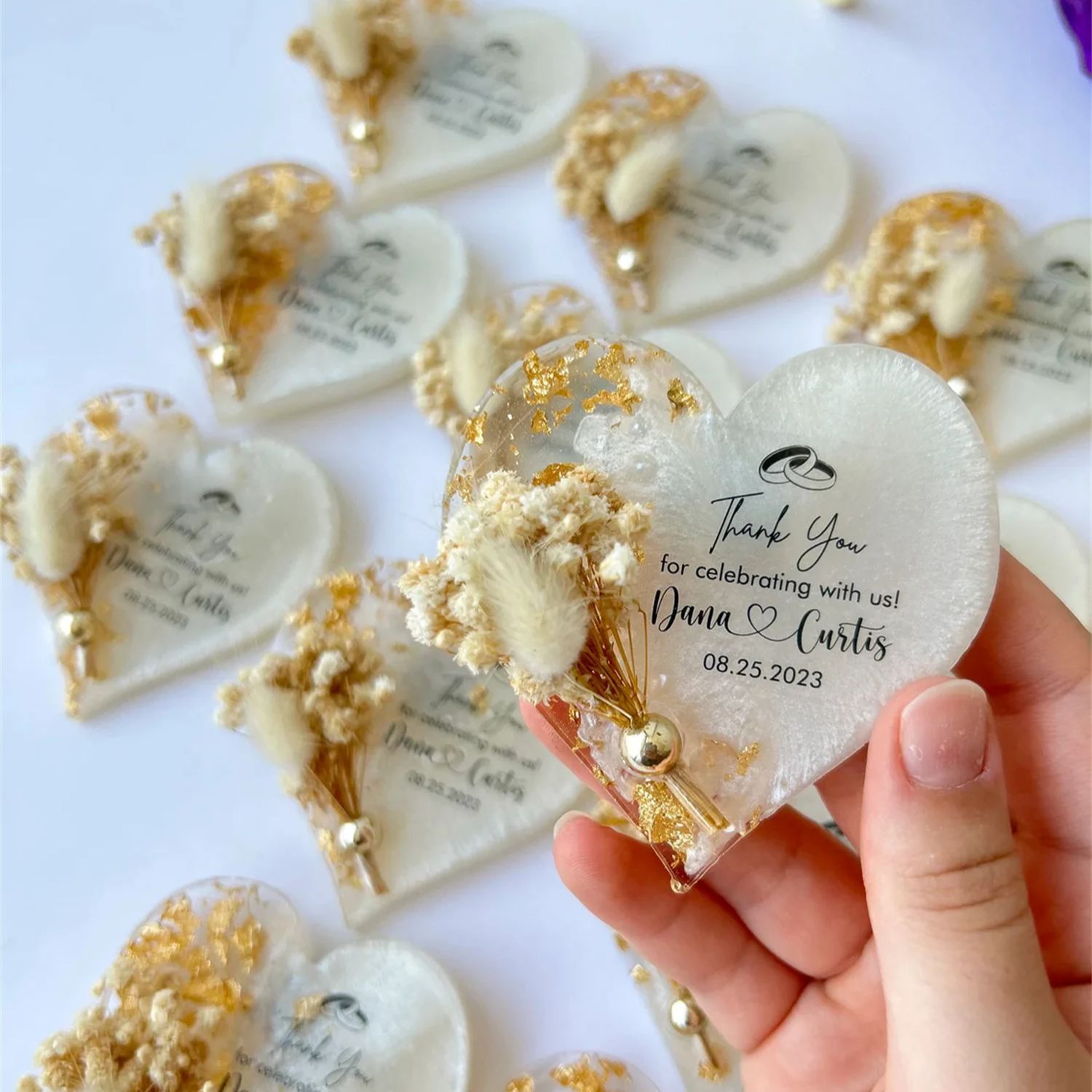 Personalized Magnet Favor for  - مراجعة Wedding Favor Box وسعره
