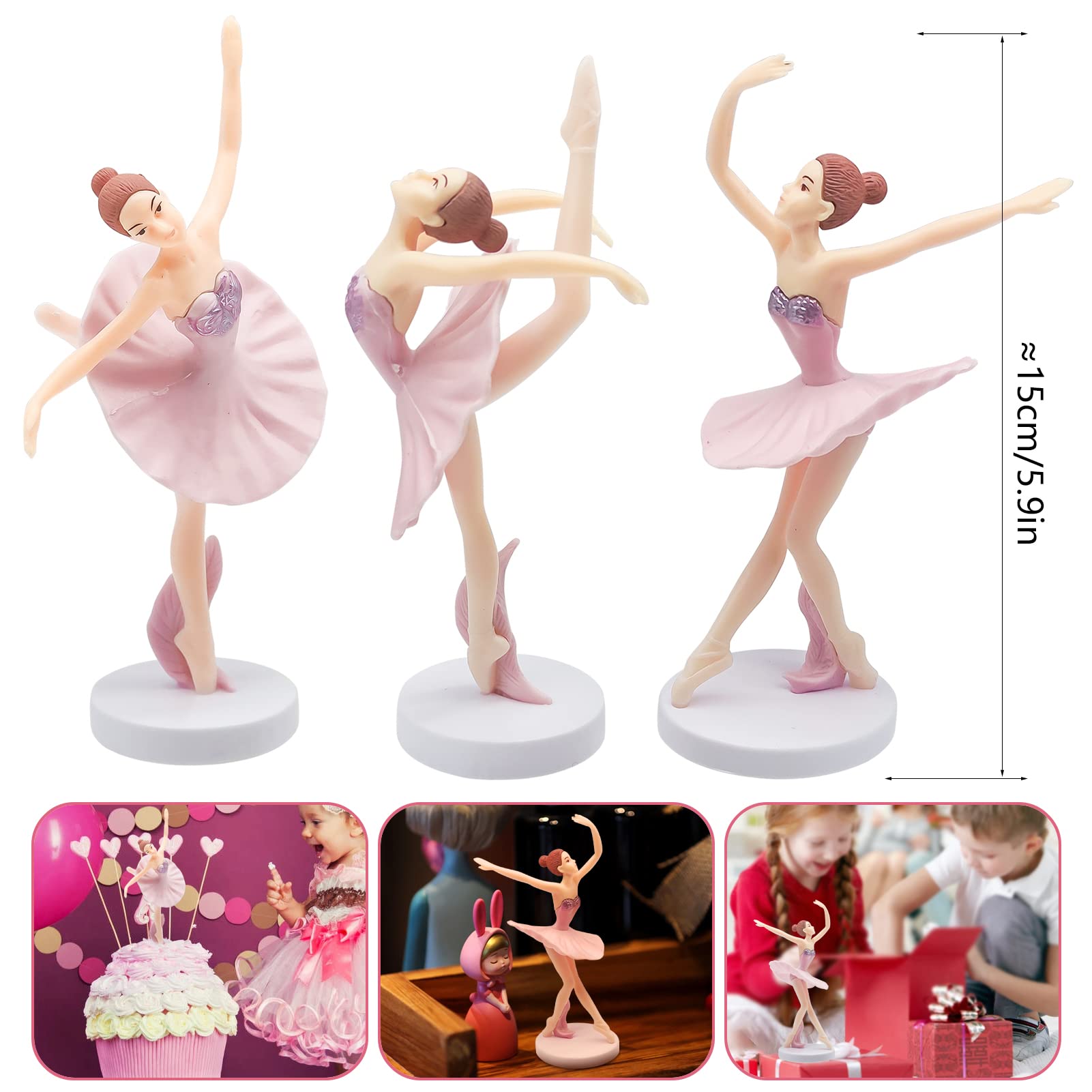 3pcs Good Quality Ballerina Fi - مراجعة Good Supply Wedding Cake وسعره