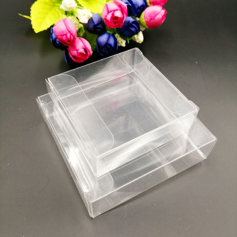 50pcs ABB Clear Transparent PV - مراجعة Wedding Favor Box وسعره