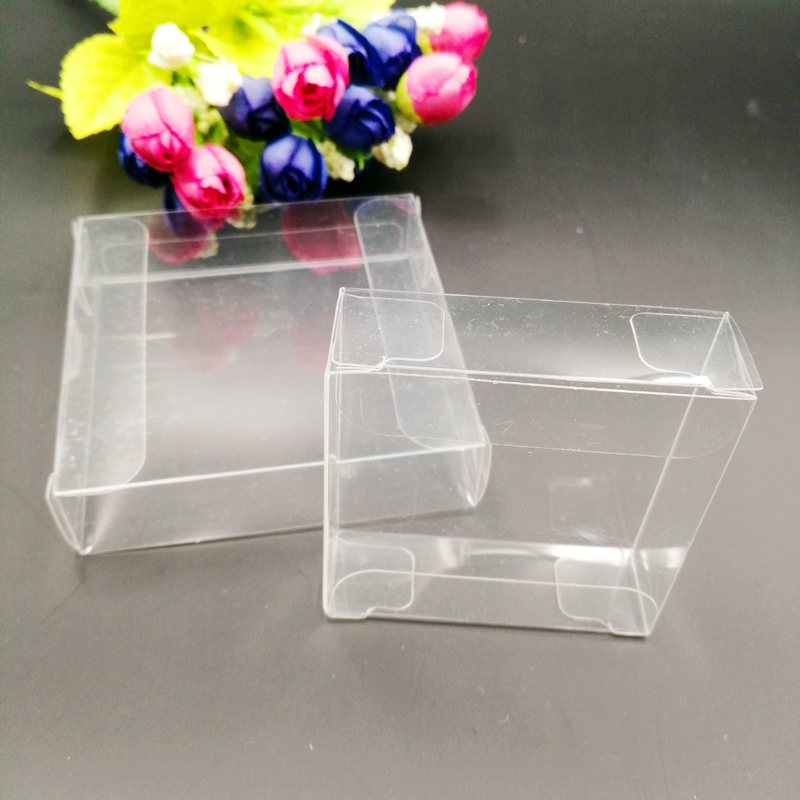 50pcs ABB Clear Transparent PV - مراجعة Wedding Favor Box وسعره