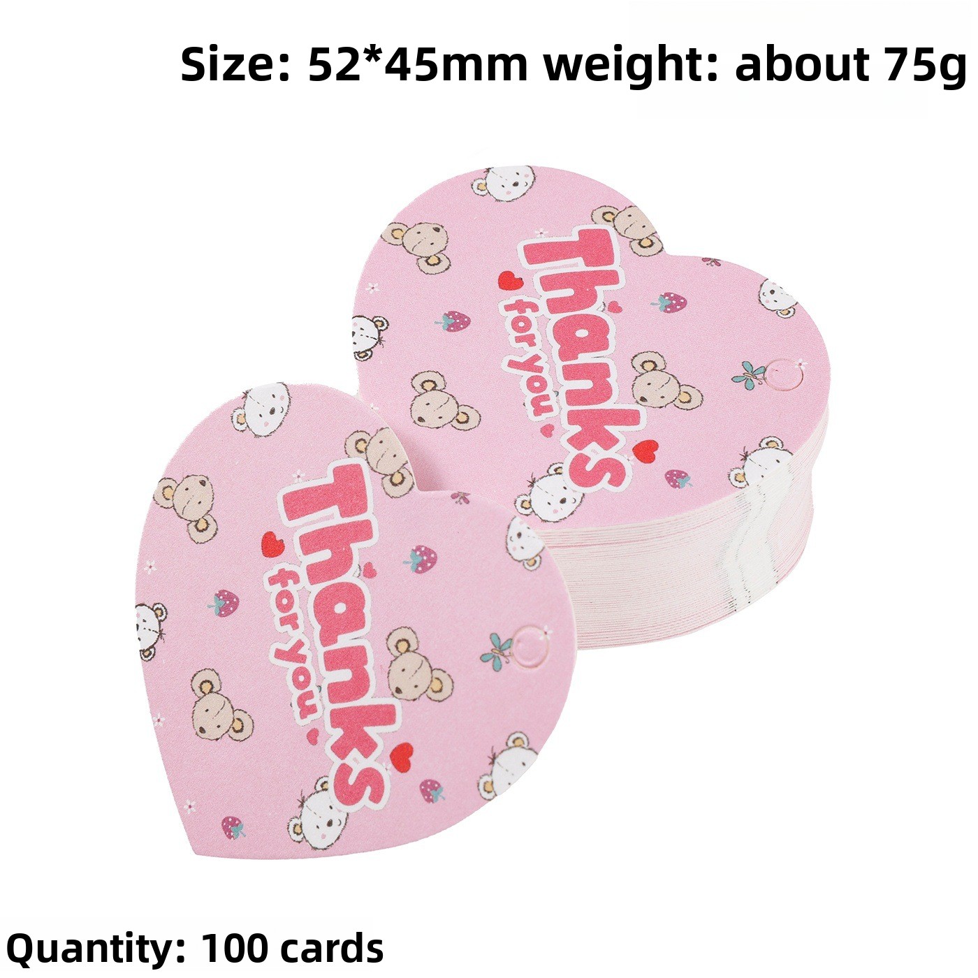 100pcs Thank You Gift Tags Car - مراجعة Wedding Decoration Supply وسعره