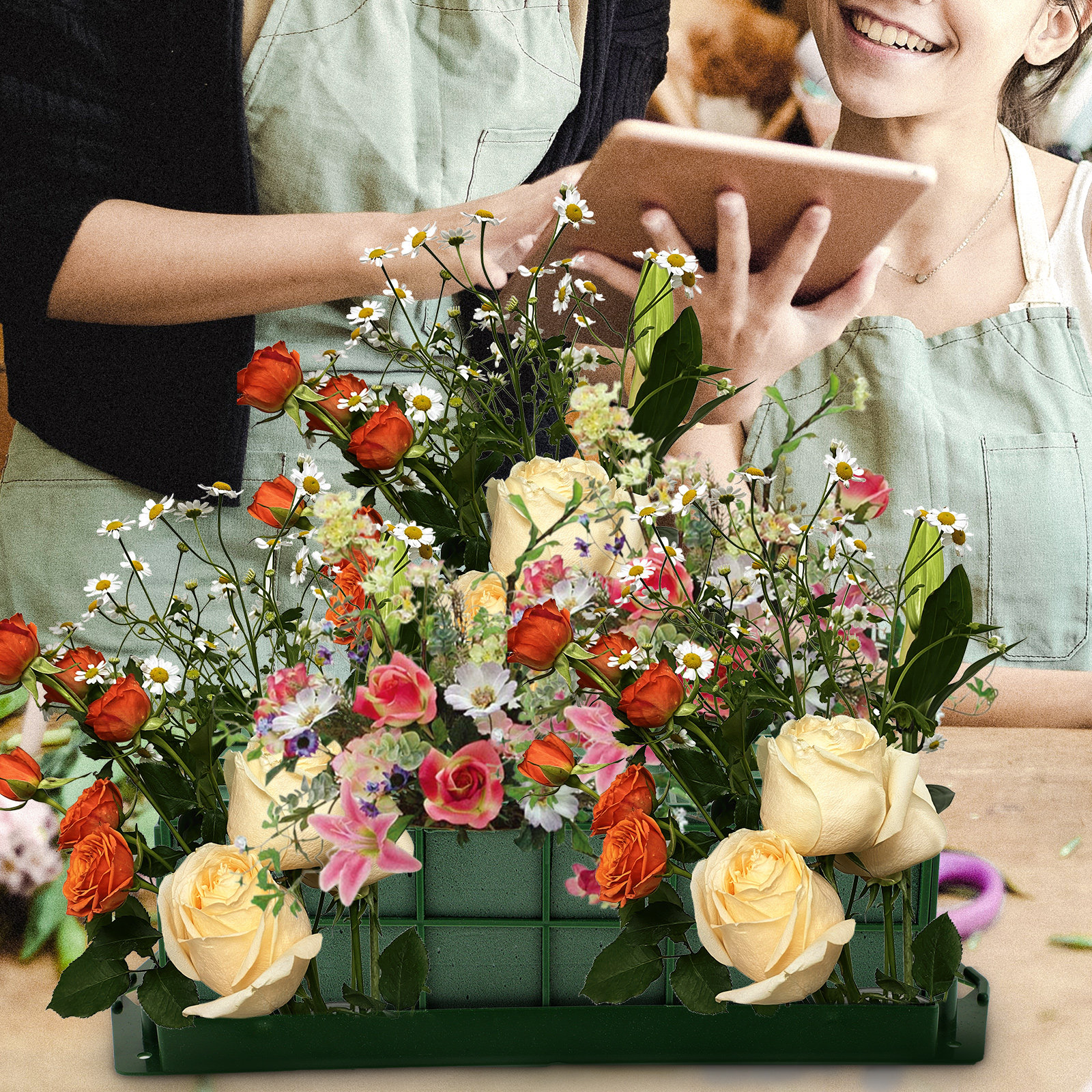 2Pcs Floral Foam Cage Fresh Fl - مراجعة Wedding Floral Supply وسعره