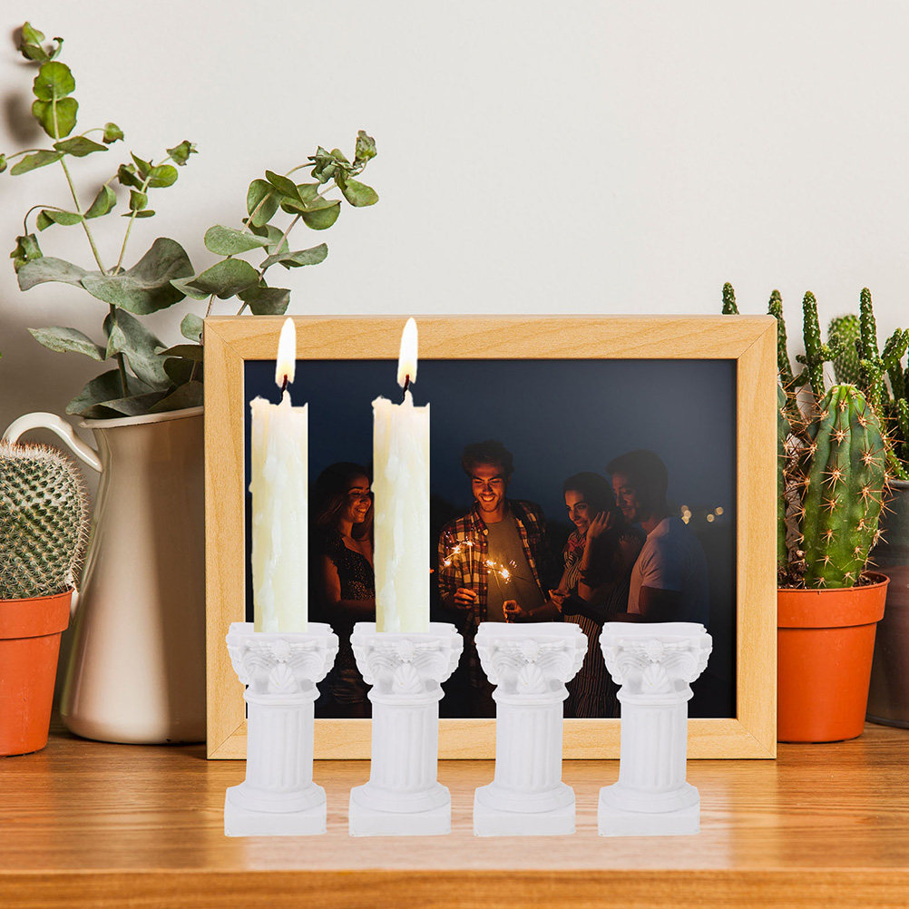 4Pcs Roman Column Holders Resi - مراجعة Wedding Decoration Supply وسعره