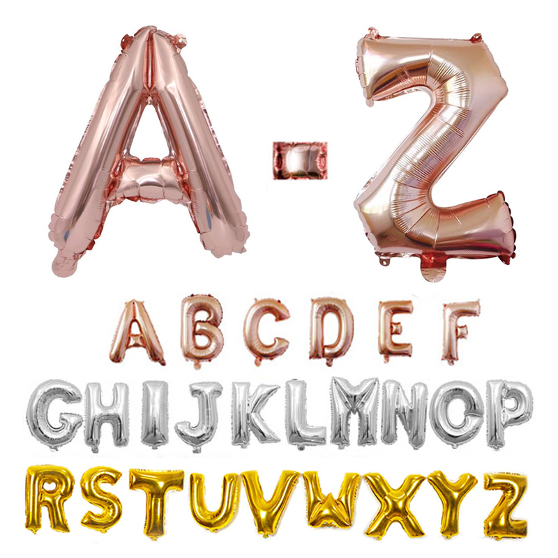 16 32 40 Inch Foil Letter Ball - مراجعة Wedding Z وسعره