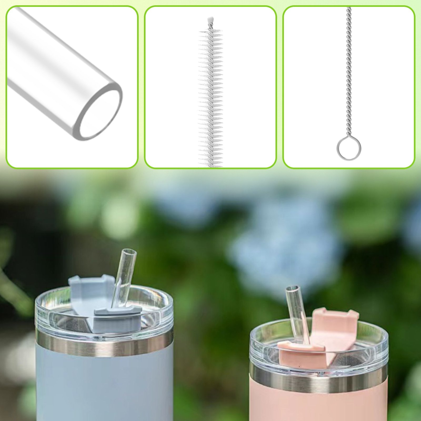 Drinking Straws Smoothie Drink - مراجعة Wedding Water Supply وسعره