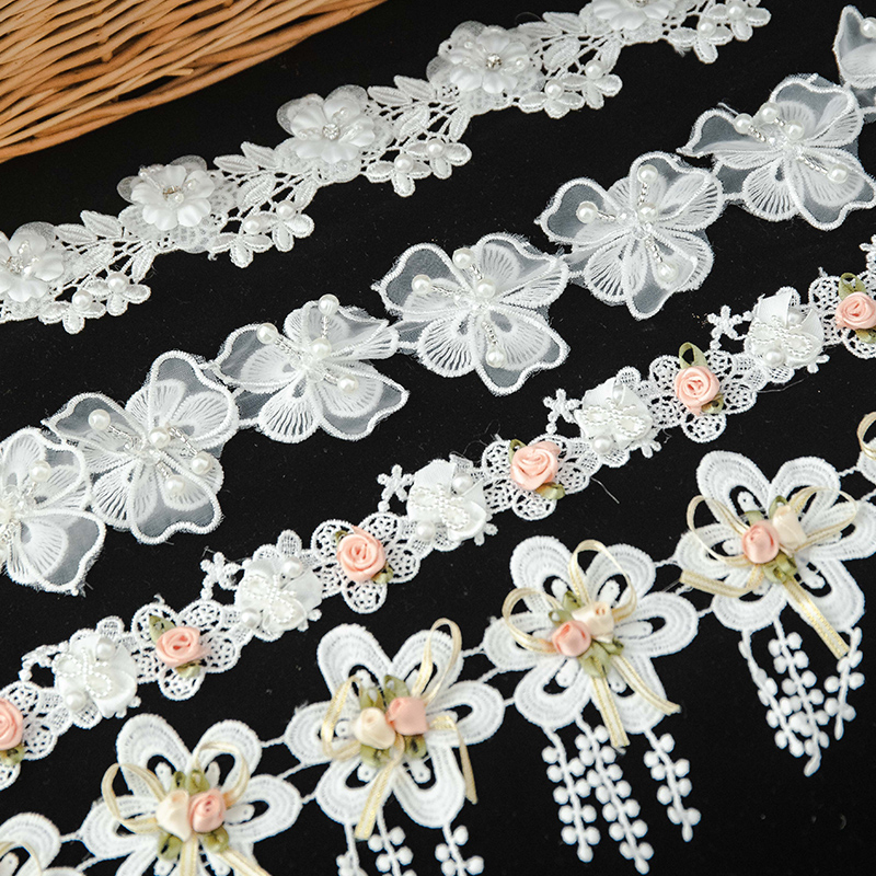 Lace For Crafts 3D Flower Embr - مراجعة Wedding Water Supply وسعره