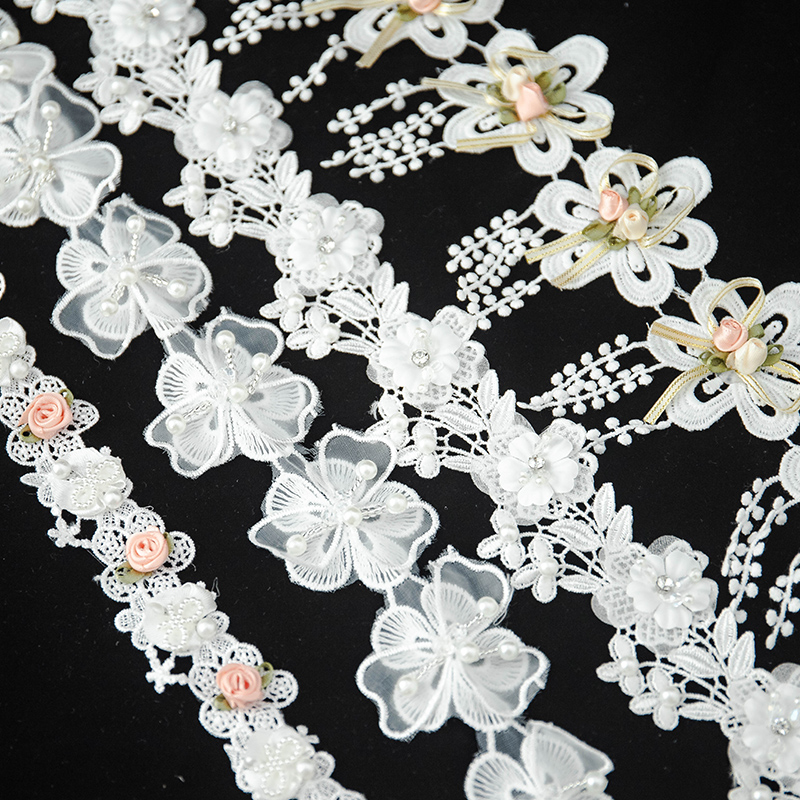 Lace For Crafts 3D Flower Embr - مراجعة Wedding Water Supply وسعره